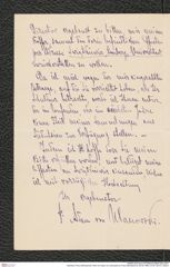 Nachlass Franz Steindachner, Brief von Adam von Ulanowski an Franz Steindachner (25.02.1890), Inv.Nr. 553.01, Seite 2